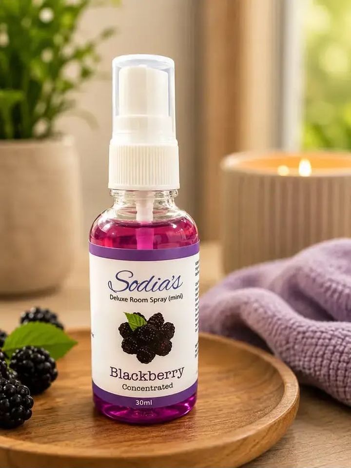 Sodia's Deluxe Room Spray, Blackberry